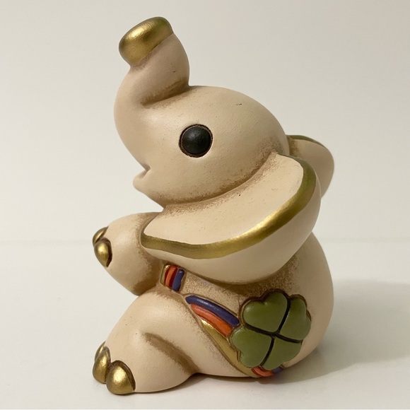 Vintage Thun Elephant Figurine 4” Tall Figure - Picture 7 of 16